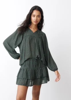 Blouse Ruiten Vierkante Halslijn