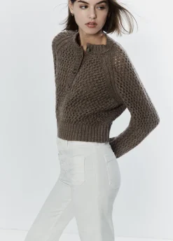 Broek Corduroy Culotte Voorzak