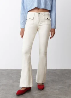 Broek Flared Voorzakken