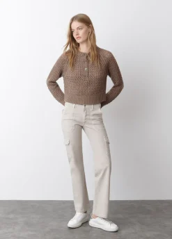 Broek Recht Cargo Studs