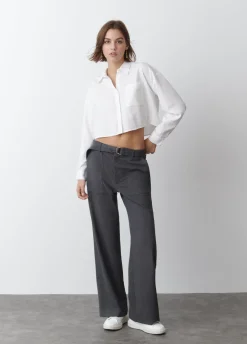 Broek Recht Met Riem
