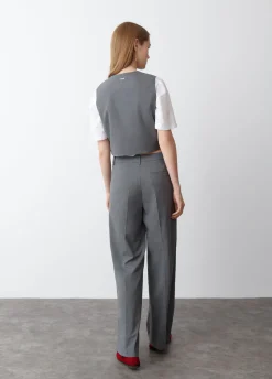 Broek Wijd Bandplooien