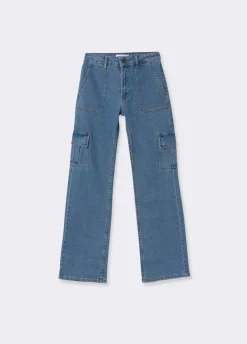 Jeans Recht Cargo