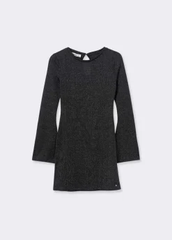 Jurk Geribd Metallic Garen