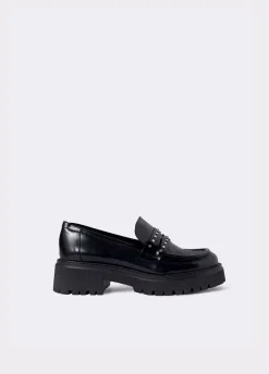 Loafers Glanzend Studs