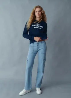 Rechte Cargojeans