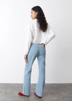 Rechte Cargojeans
