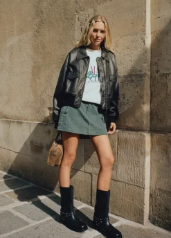 Rok Corduroy Zakken Cargo