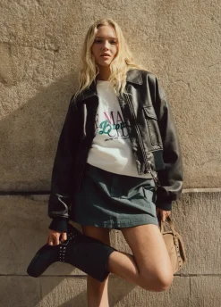 Rok Corduroy Zakken Cargo
