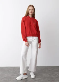 Sweater Capuchon Cropped