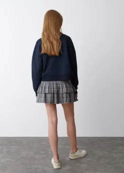 Sweater Rits Geborduurd