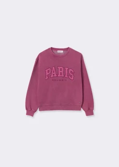 Sweatshirt Geborduurd Paris