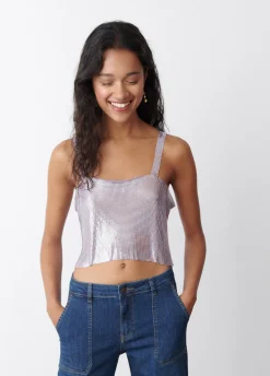 Top Mesh Metallic