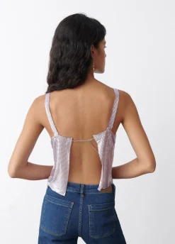 Top Mesh Metallic