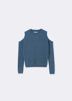 Trui Chenille Ontblote Schouders