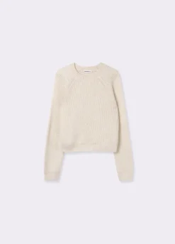 Trui Cropped Basic Ronde Hals