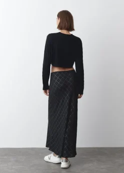 Trui Cropped Gevlochten