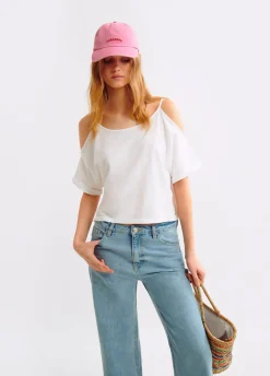 T-Shirt Claudie Bandjes Schouders