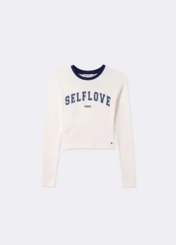T-Shirt Lange Mouwen Contrast
