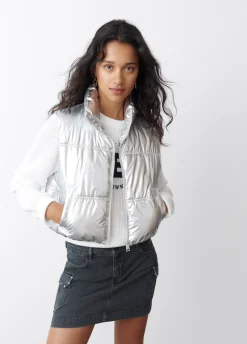 Vest Gevoerd Vinyl